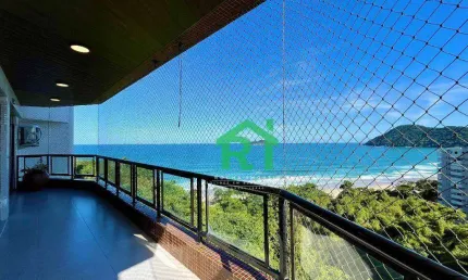 Apartamento Vista Mar, 3 dormitórios (Suítes), 2 vagas, Lazer, Tombo - Guarujá/SP