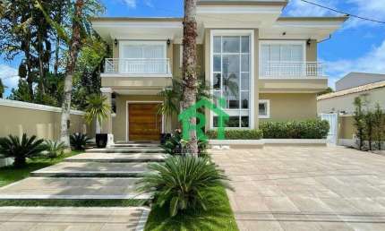 Casa à venda com 4 Dormitórios (4 Suítes), 4 Vagas, Área de Lazer, Jardim Acapulco, Guarujá/SP