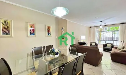 Apartamento com 3 dormitórios, 95 m² - venda por r$ 480.000,00 ou aluguel por r$ 4.500,00/mês - pitangueiras - guarujá/sp