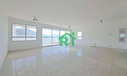 Apartamento com vista ao mar, 4 dormitórios (2 suítes), 2 vagas, lazer, pitangueiras, guarujá/sp.