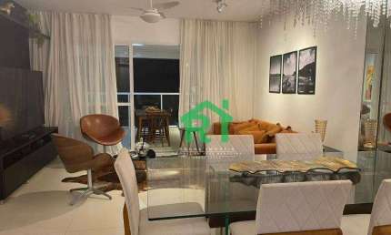 Apartamento com 3 dormitórios à venda, 115 m² por R$ 1.200.000,00 - Pitangueiras - Guarujá/SP