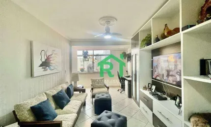 Apartamento Reformado, 3 dormitórios, (1 Suíte), Lazer, Jardim Astúrias - Guarujá/SP