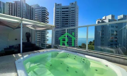 Cobertura  Reformada com VISTA MAR, 4 dormitórios (suítes), Lazer, Jardim Astúrias - Guarujá/SP.