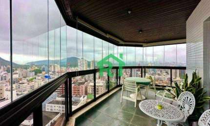 Apartamento com 3 dormitórios (2 Suítes), 1 Vaga, Jardim Astúrias - Guarujá/SP