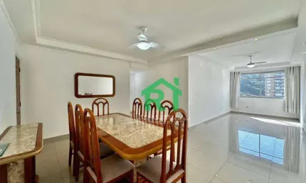 Apartamento com 3 dormitórios, 120 m² - venda por r$ 560.000,00 ou aluguel por r$ 4.200,00/mês - pitangueiras - guarujá/sp