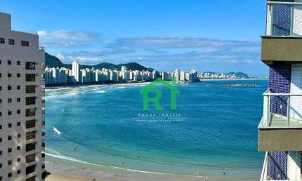 Apartamento à venda na Praia das Astúrias I Rocha Imóveis Guarujá.