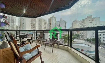 Apartamento com 3 Dormitórios, 1 Vaga, Lazer, Jardim Astúrias, Guarujá/SP