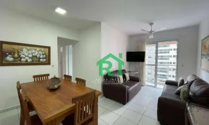 Apartamento com 3 dormitórios, 90 m² - venda por r$ 750.000 ou aluguel por r$ 4.500/mês - pitangueiras - guarujá/sp