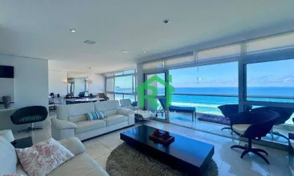 Apartamento com 4 dormitórios, 200 m² - venda por r$ 2.100.000,00 ou aluguel por r$ 11.500,02/mês - pitangueiras - guarujá/sp