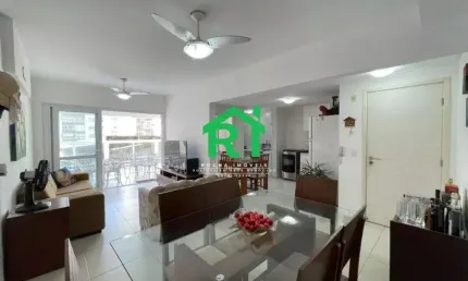 Apartamento para alugar em Praia das Pitangueiras, Guarujá/SP, Varanda Gourmet, Lazer completo