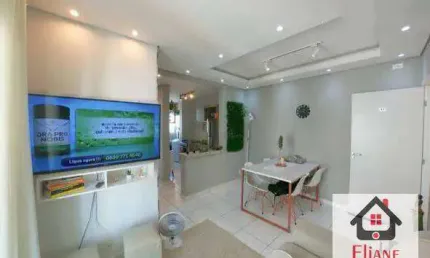 Apartamento com 2 dormitórios à venda, 47 m² por r$ 215.000,00 - jardim novo maracanã - campinas/sp