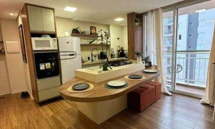 Apartamento com 1 dormitório à venda, 44 m² por R$ 420.000,00 - Vila Palácios - Campinas/SP