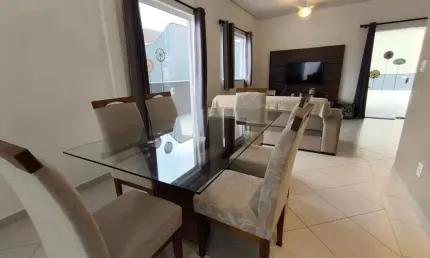 Cobertura com 4 dormitórios e 4 vagas na praia do itaguá!