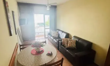 Apartamento mobiliado a venda de 2 dormitórios na praia grande