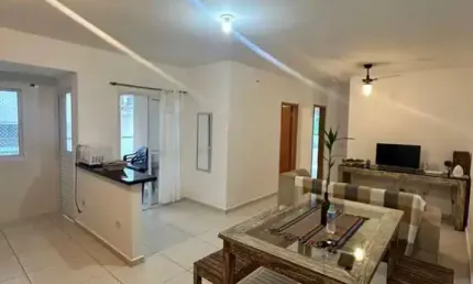 Apartamento 02 dormitórios mobiliado à venda nas toninhas