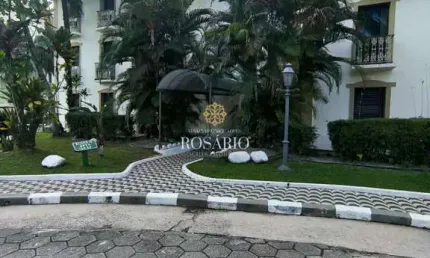 Apartamento à 100 mts da praia das toninhas com 3 dormitórios no wembley tênis na toninhas ubatuba