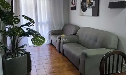 Apartamento mobiliado para locação definitiva à menos de 100m da praia grande, ubatuba - sp