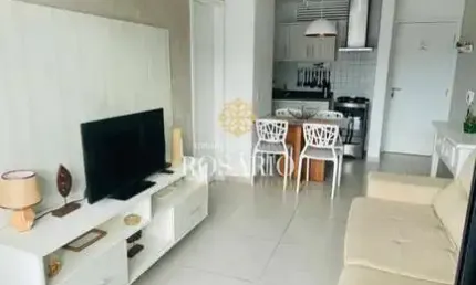 Apartamento mobiliado no centro de ubatuba para locação definitiva
