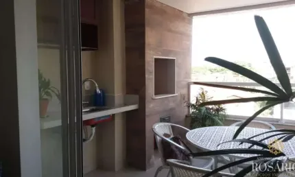 Apartamento com varanda gourmet de 95m² no vivamar.
