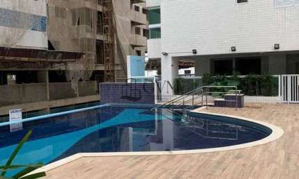 Apto 200 metros da praia com 2 dorms, Ocian, Praia Grande