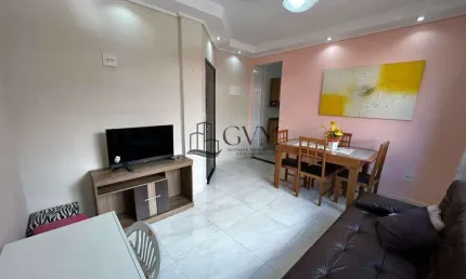 Apartamento  com 1 dorm, Guilhermina, Praia Grande -
