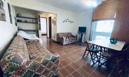 Apartamento 1 dorm, vista larel para o mar, Real, Praia Grande