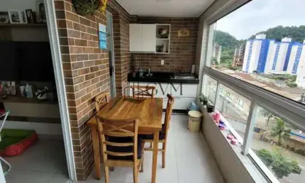 Apartamento com 2 dorms, Canto do Forte, Praia Grande - R$ 550 mil, Cod: 1253