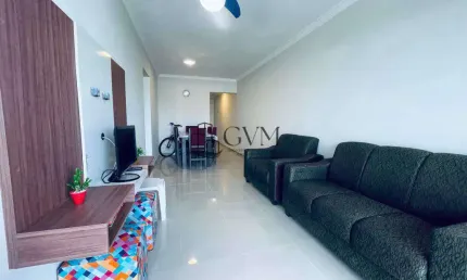 Locação Apto 2 dorms, 1 suíte, Frente Mar, Real, Praia Grande