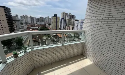 Apartamento com 2 dorms, LAZER Guilhermina, Praia Grande