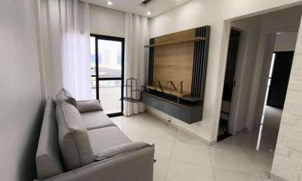 Apartamento com 1 quarto, Caiçara, Praia Grande - R$ 320 mil, Cod: 1363