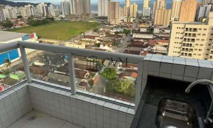 Apartamento com 1 quarto, Aviação, Praia Grande - R$ 320 mil, Cod: 1371