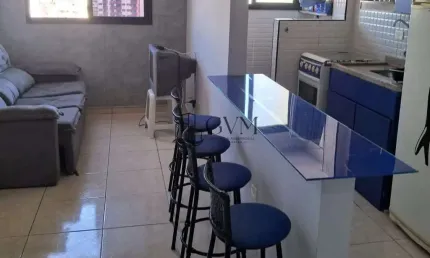 Apartamento com 1 quarto à venda na Avenida Dom Pedro II, 766, Cidade Ocian, Praia Grande