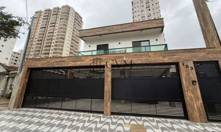 Casa de Condomínio com 2 quartos, Aviação, Praia Grande - R$ 360 mil, Cod: 1396