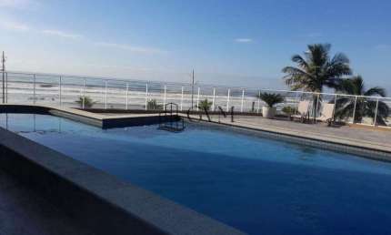 Apto frente mar 1 dorm 1 suíte Caiçara PG - R$ 397 mil, Cod: 28
