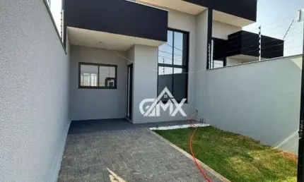 Casa com 3 dormitórios à venda, 82 m² por R$ 360.000 - Jardim Portal de Itamaracá - Londrina/PR