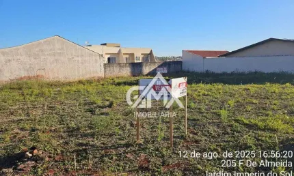 Terreno à venda, 688 m² por r$ 900.000 - jardim império do sol - londrina/pr
