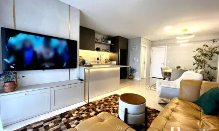 Apartamento mobiliado com 1 suíte e 1 dormitório no bairro Fazenda em Itajaí