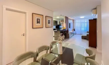 Apartamento semi mobiliado com 1 suíte e 2 dormitórios no Centro de Itajaí