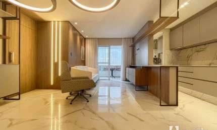 Apartamento mobiliado com 1 suíte e 1 dormitório no Centro de Itajaí