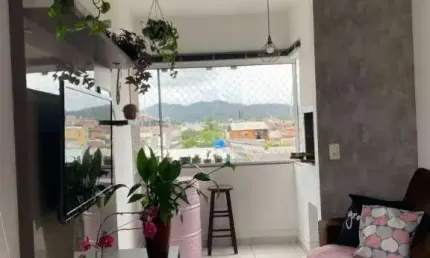 Apartamento semi-mobiliado com 1 suíte e 1 dormitório no bairro são vicente em itajaí