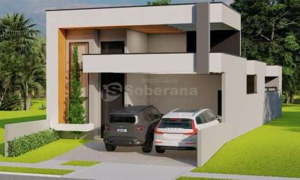 Casa em condomínio fechado com 3 quartos à venda na Vila Monte Alegre, Paulínia  por R$ 1.300.000