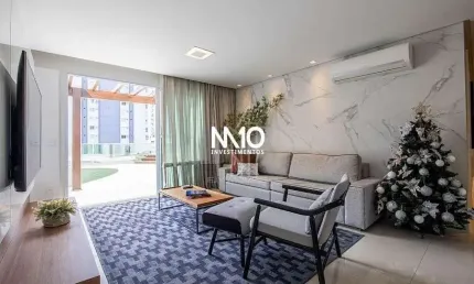 Apartamento de 3 suítes com terraço e de alto padrão em balneário camboriú
