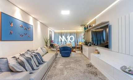 Apartamento de 3 dormitorios, Mobiliado, Equipado e Quadra Mar em Balneario Camb