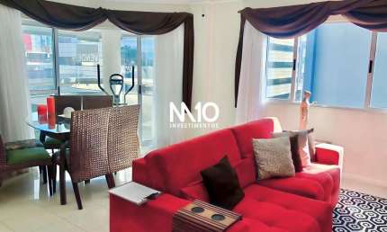 Apartamento á venda com 01 suíte mais dois quartos, centro Sul de Balneário Camb
