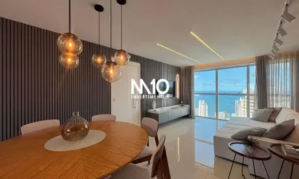 Apartamento 3 suítes para locação anual e Venda finamente mobiliado Centro/ Barr