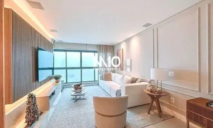 Apartamento de alto padrão de 4 suítes ed. new york em balneário camboriú