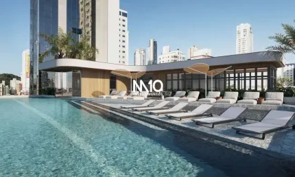 Apartamento alto padrão de 3 suítes com 3 vagas e lazer completo em Balneário Ca