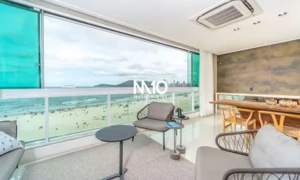 Apartamento edifício metrópolis - frente mar, mobiliado e decorado