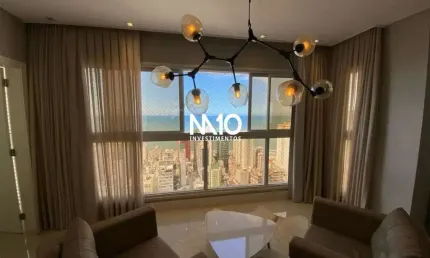 Apartamento vista total do mar para locação anual localização privilegiada