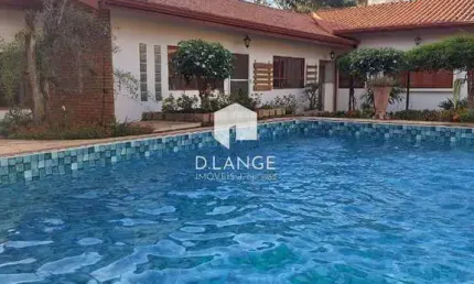 Chácara à venda em Campinas, Núcleo Residencial Guararapes, com 5 quartos, com 800 m²